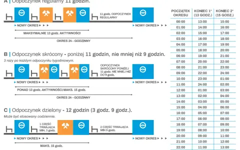 Czas pracy kierowców: Kto musi przestrzegać? Busy, B2B, etaty