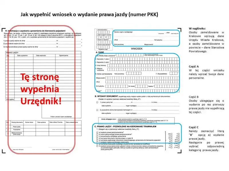 dokumenty do profilu kandydata na kierowcę